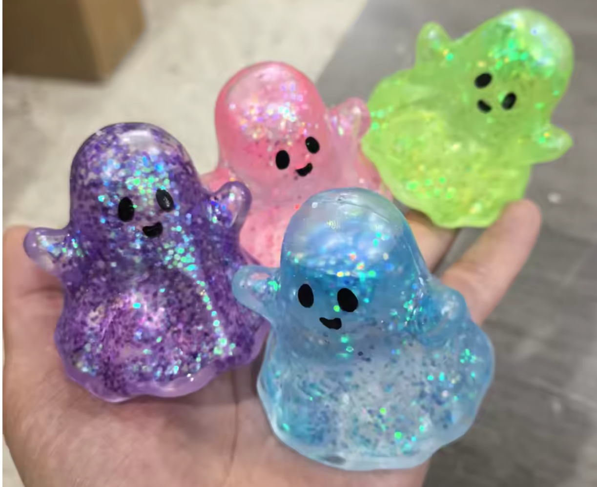 MALTROSE FILLED HALLOWEEN THEMED SQUISHY - FIRM WITH GOOD REBOUND