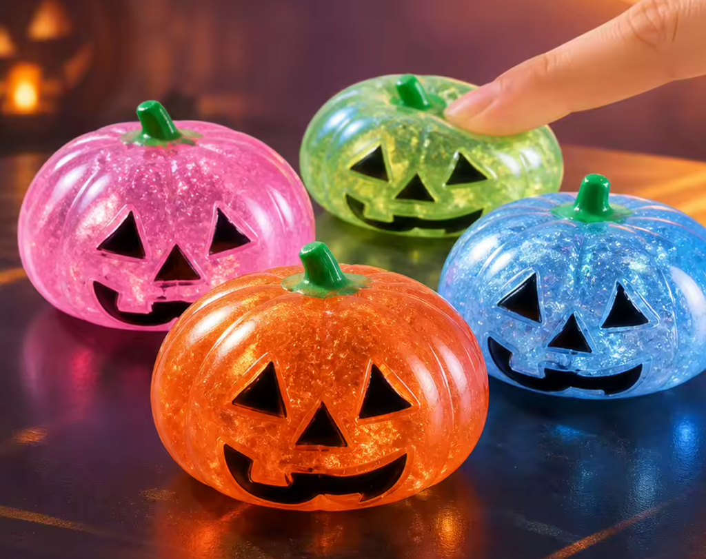 MALTROSE FILLED HALLOWEEN THEMED SQUISHY - FIRM WITH GOOD REBOUND