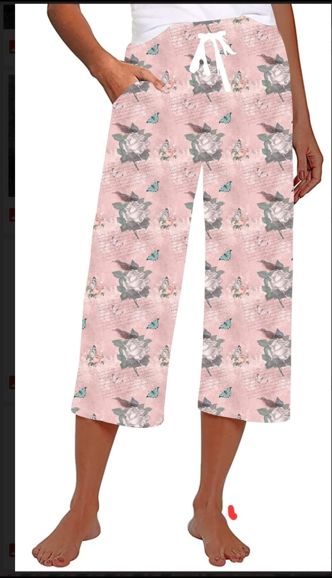 Light Summer Rose biker shorts and 4" jogger shorts with pockets