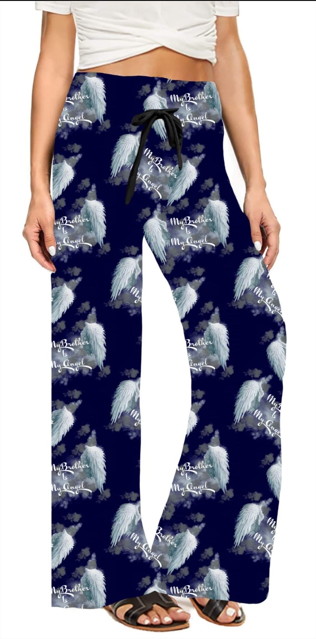 My Brother is My Angel leggings capris joggers and loungers
