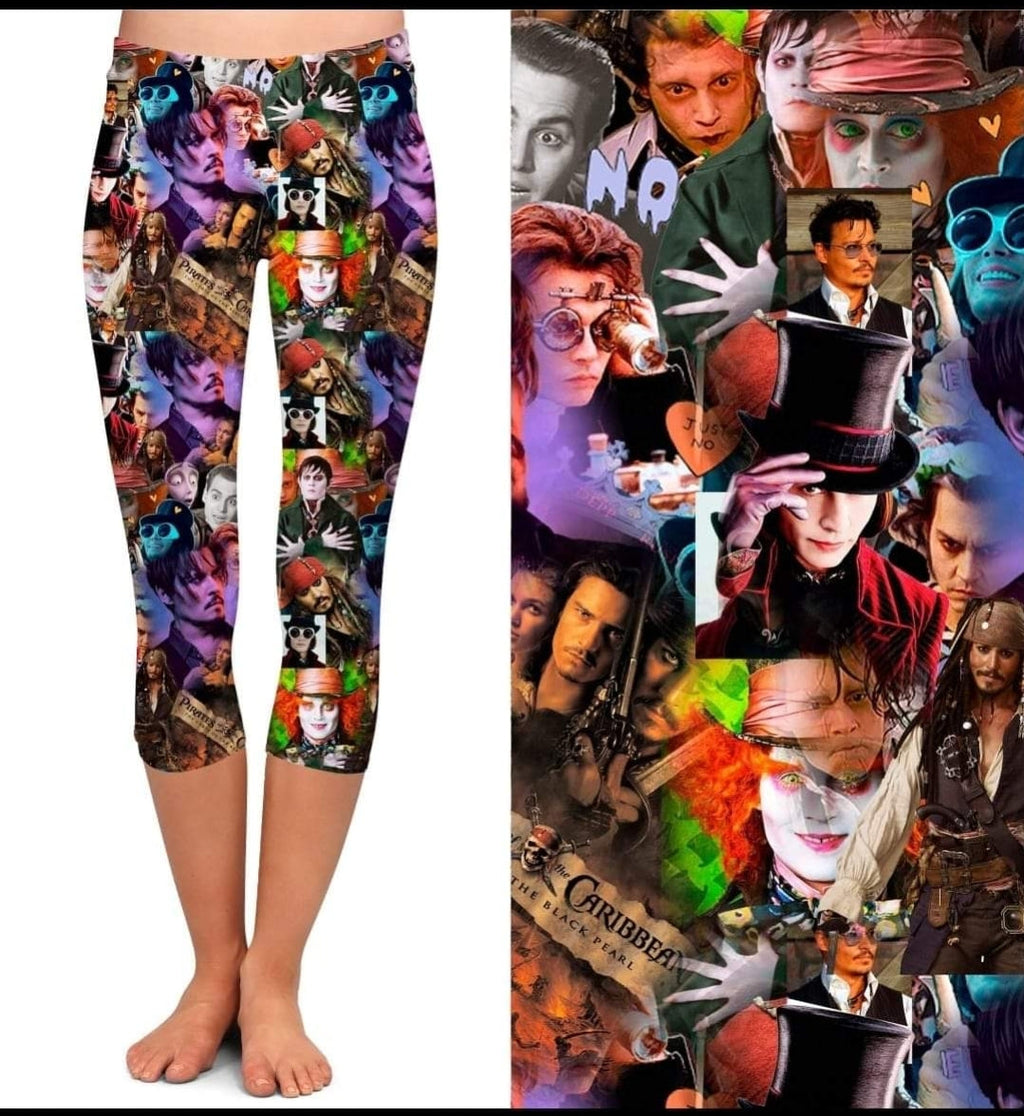 Many Faces leggings, capris, and loungers