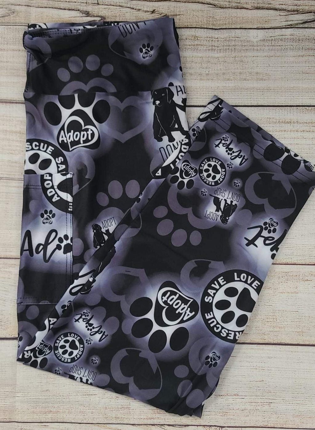 Rescue leggings, capris, lounge pants, and joggers