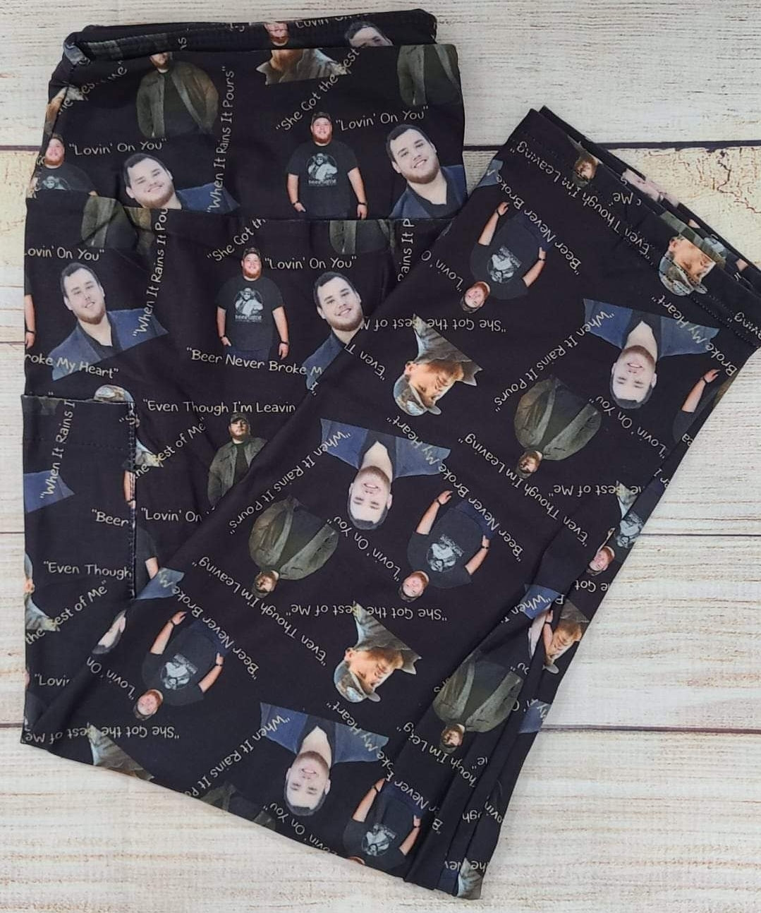 LUKE BRYAN LEGGINGS AND CAPRI WITH POCKETS