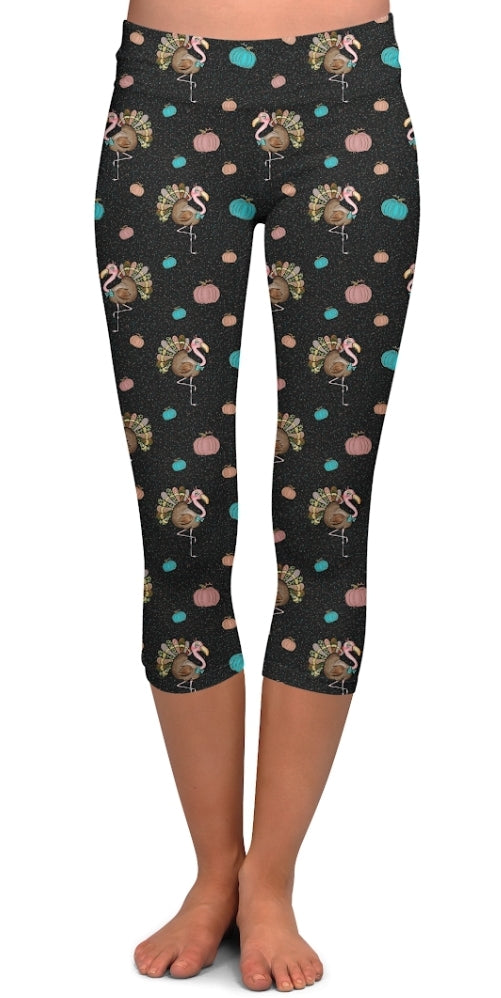 Confused Turkey (aka: Flurkey) Leggings, Loungers and Skorts with pockets
