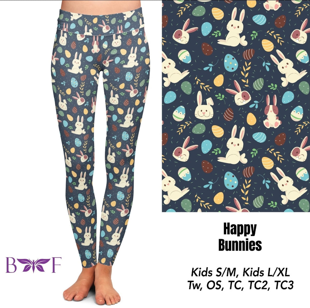 Happy Bunnies leggings and joggers with pockets
