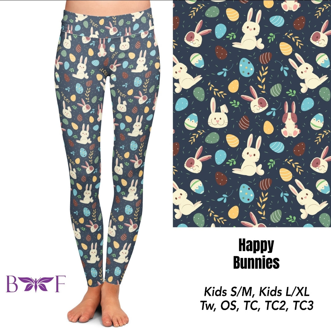 Happy Bunnies leggings and joggers with pockets