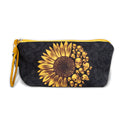 Sunflower Skulls Makeup Bag Makeup Bag