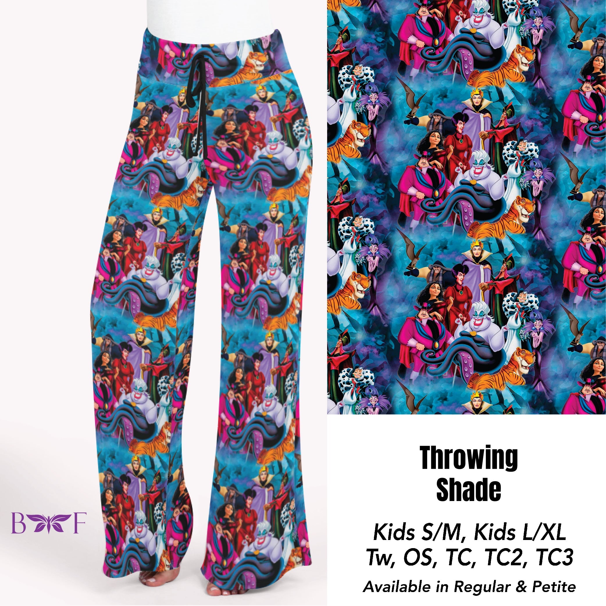 Throwing Shade leggings and capris with pockets