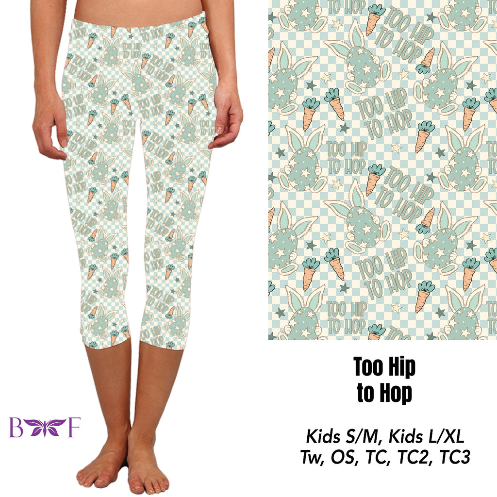 Too hip to hop kids leggings with pockets