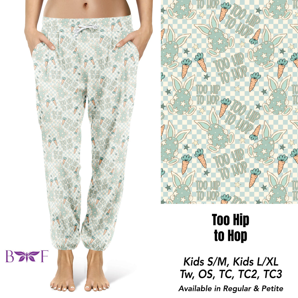 Too hip to hop kids leggings with pockets