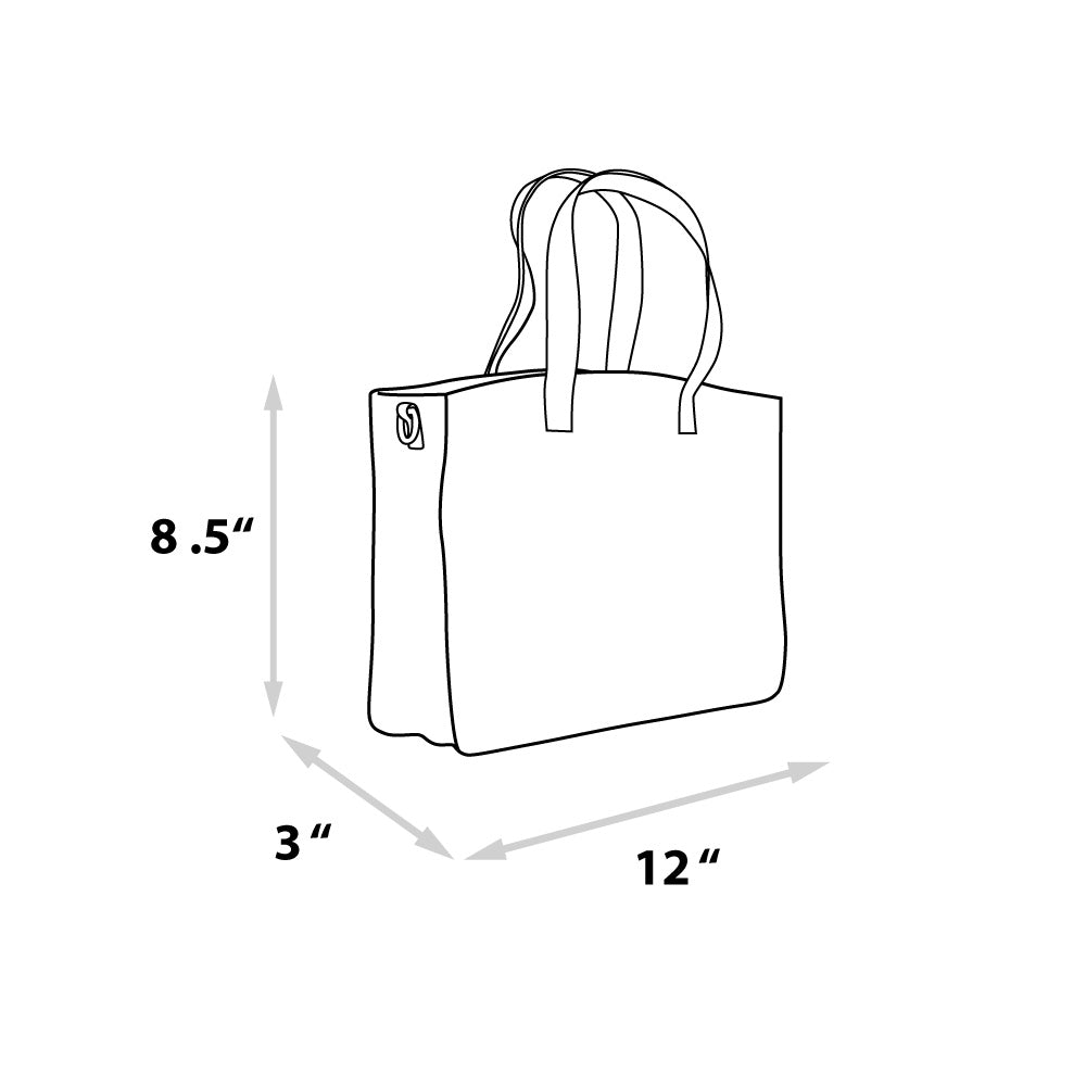 DISNEY SMALL TOTE, EMBROIDERED WITH MINNIE MOUSE