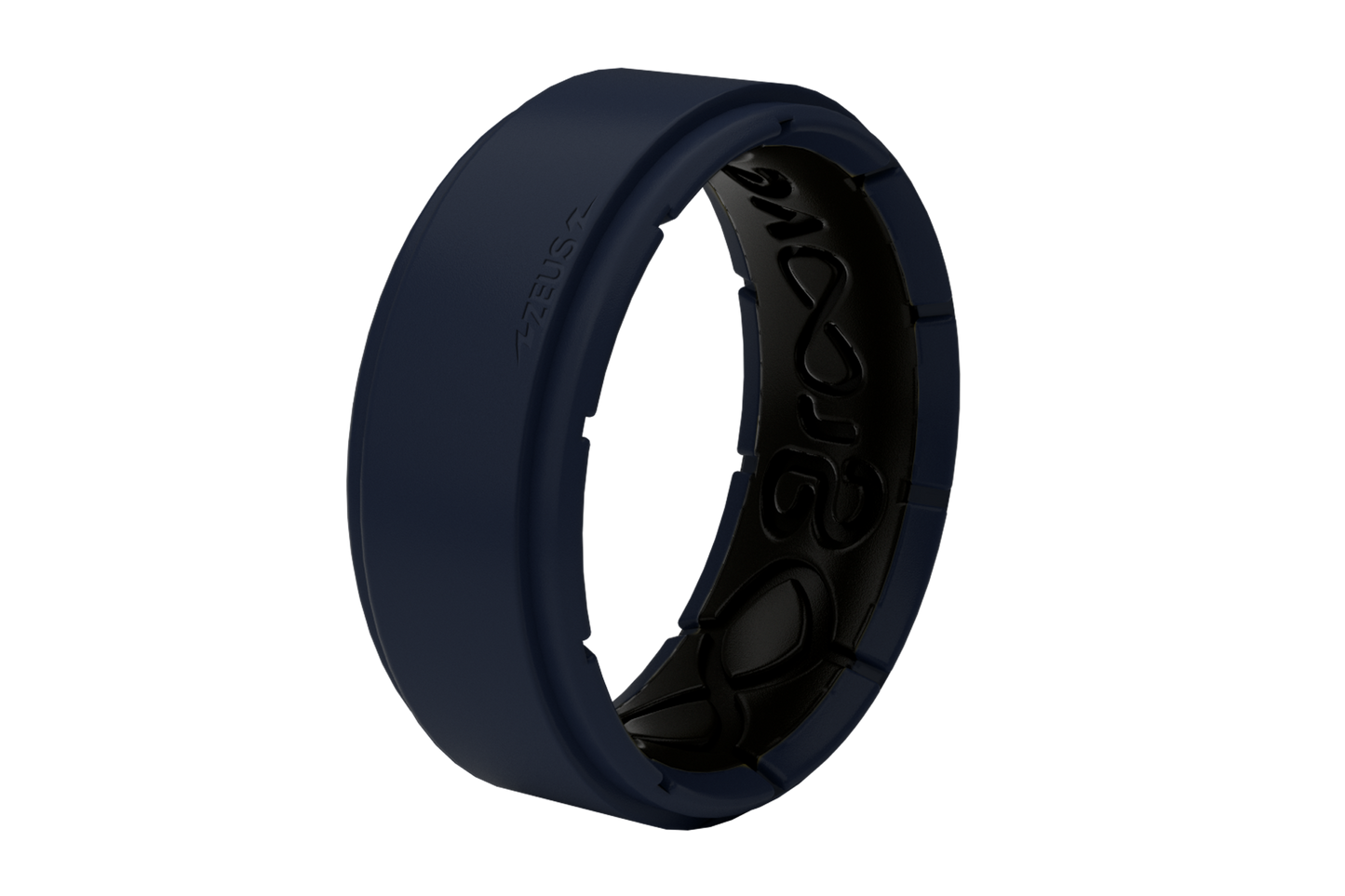 Zeus Step Navy Ring