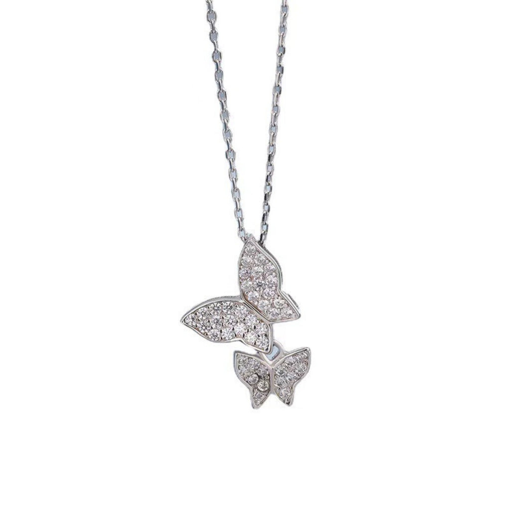 925 Sterling Silver Butterfly Necklace