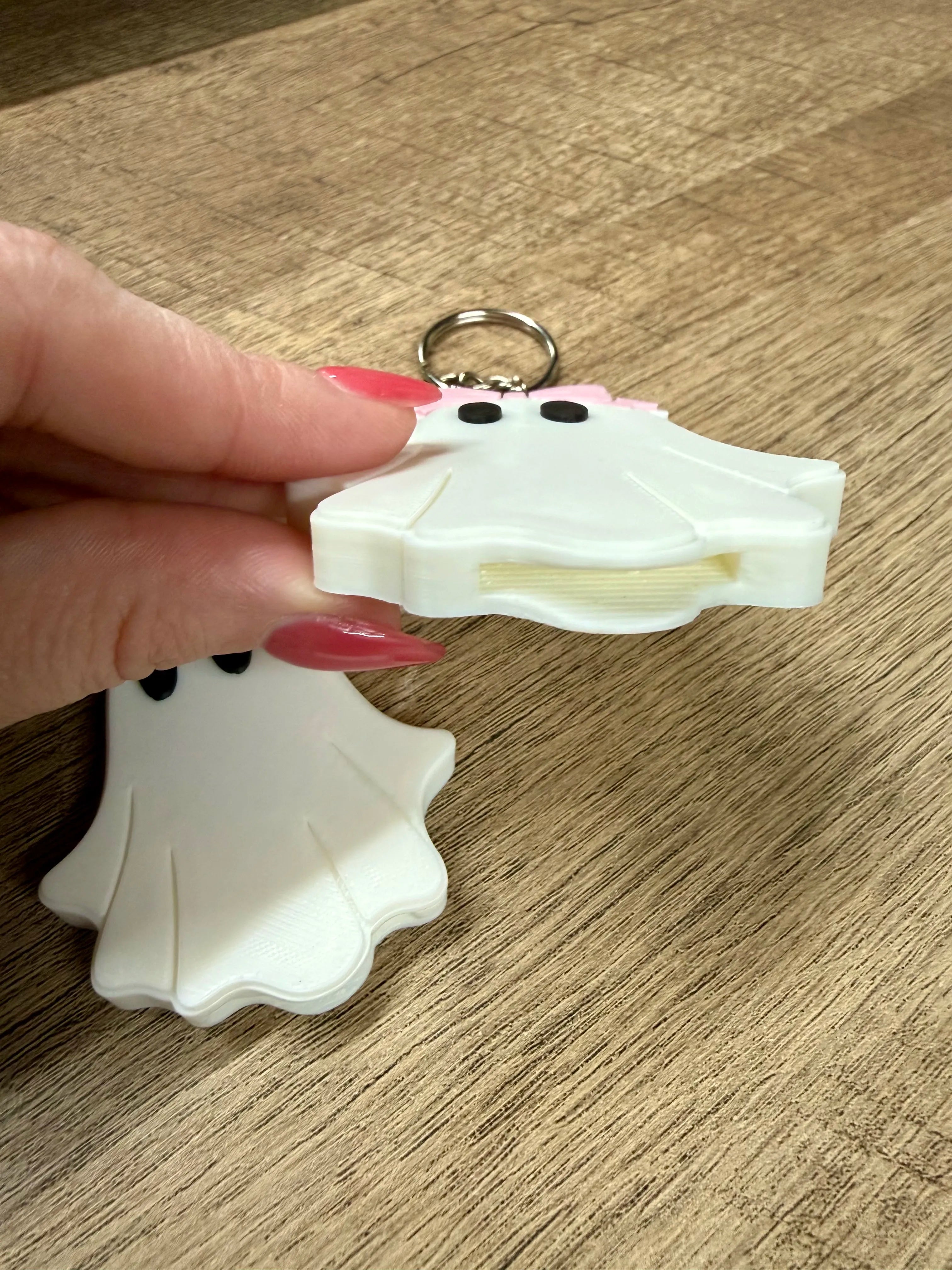 GHOST BOW CAN OPENER KEYCHAIN-3D PRINTED can opener