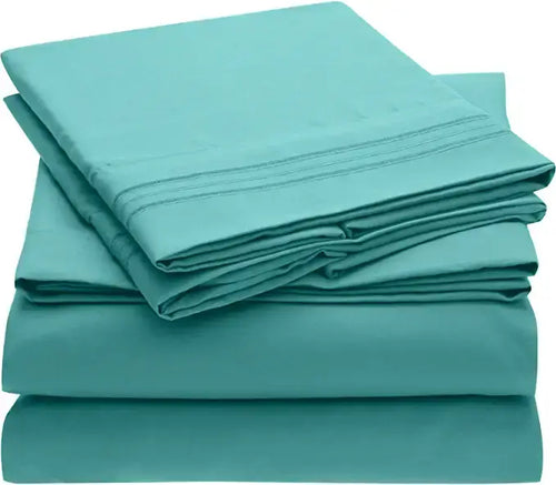 2100 SERIES COLLECTION 4 PC BEDDING SET - QUEEN AND KING SIZE BEDDING