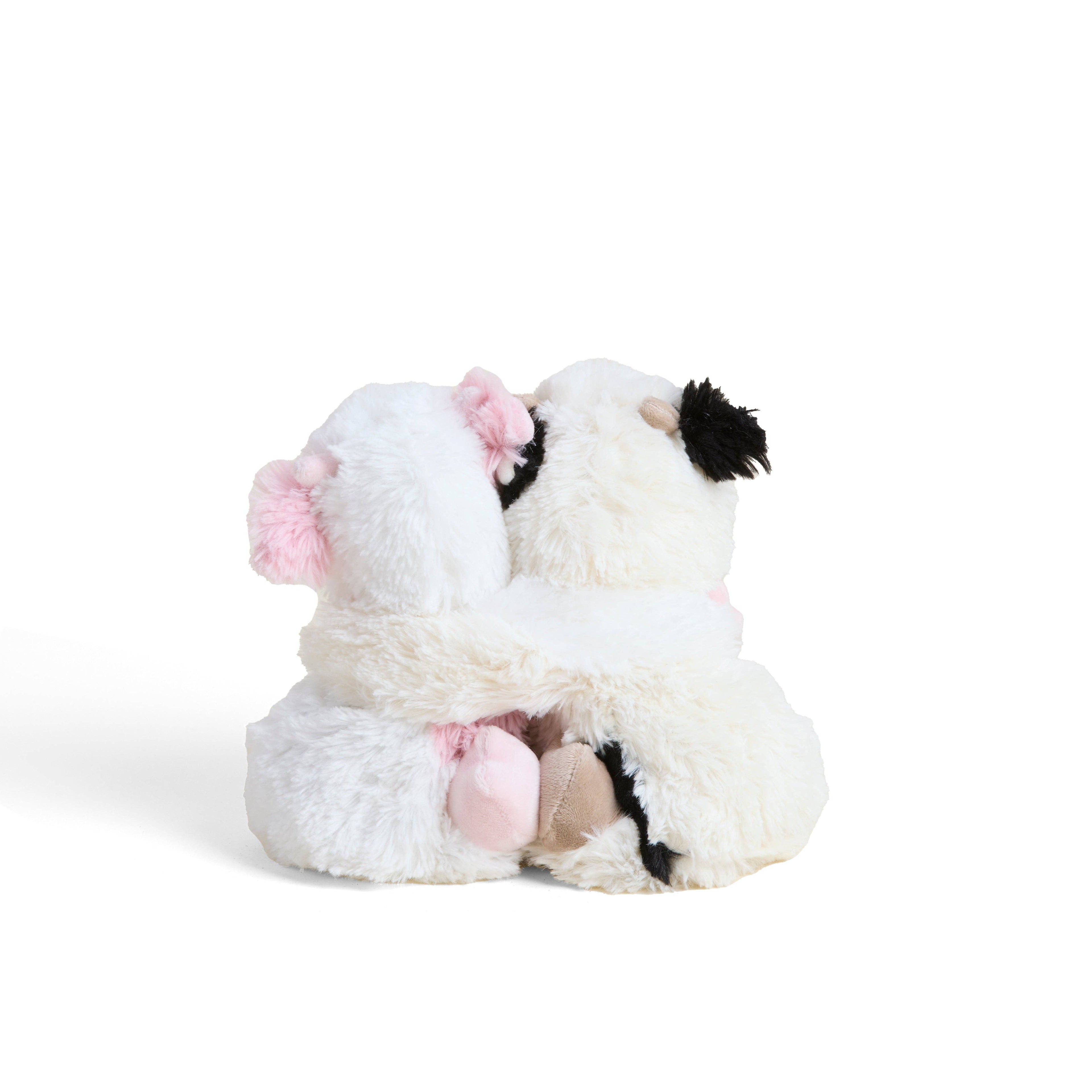 DOUBLE COW HUGS 9" WARMIES Warmies