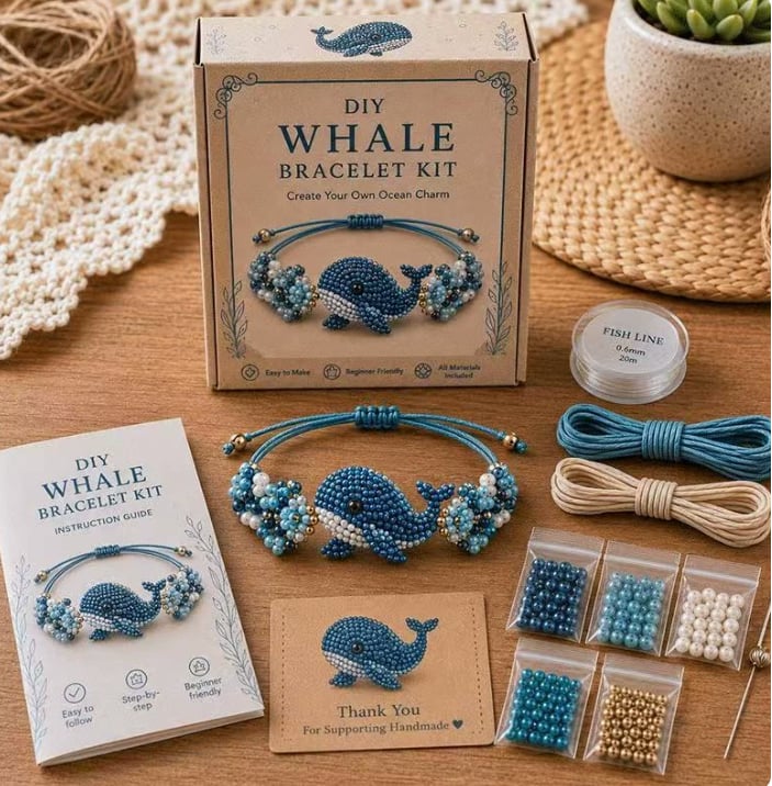 PREORDER ITEM (SEE DETAILS) - DIY SEA LIFE CRAFT BRACELET PROJECTS CRAFT