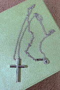 STERLING SILVER CROSS NECKLACE Necklace