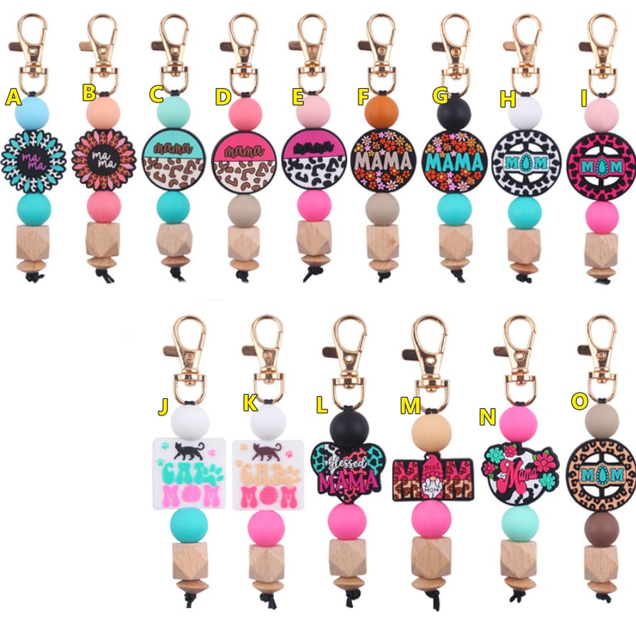 CUSTOM MOM KEYCHAINS - AMAZING QUALITY Keychain