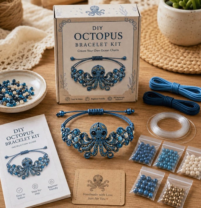 PREORDER ITEM (SEE DETAILS) - DIY SEA LIFE CRAFT BRACELET PROJECTS CRAFT