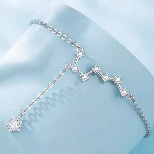 .925 STERLING SILVER ZIRCON ANKLET anklet