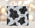 Rhinestone Cow Print Tumbler