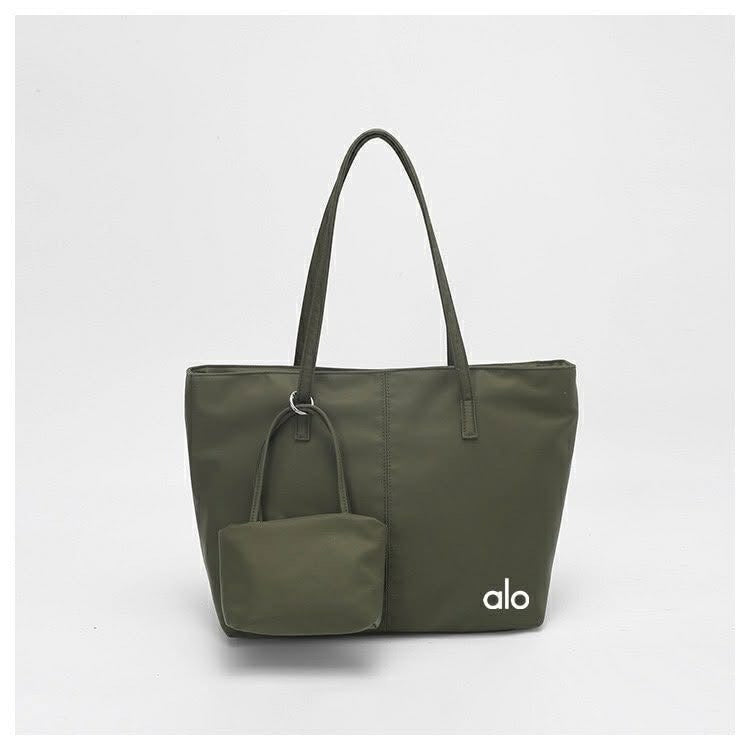 MOMMA AND ME YOGA TOTE BAG | YOUR CHOICE OF BLACK OR OLIVE GYM BAG