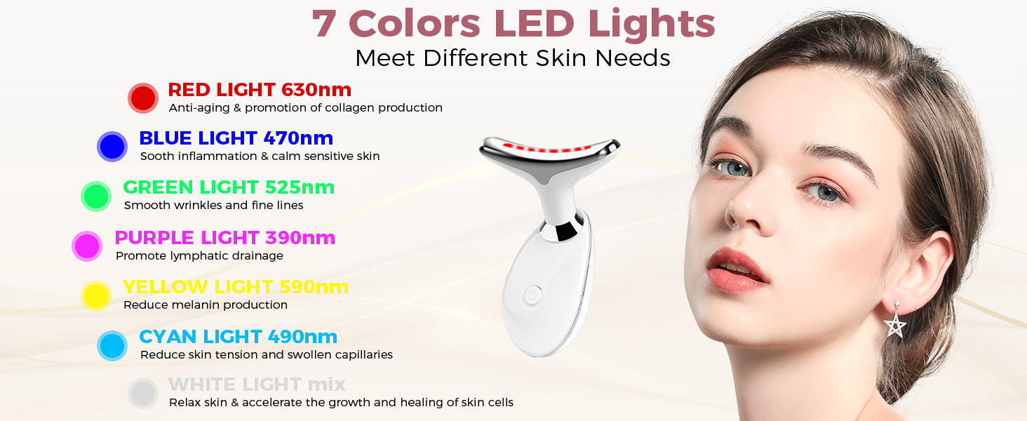 7 COLOR LIGHT THERAPY LIGHT THERAPY