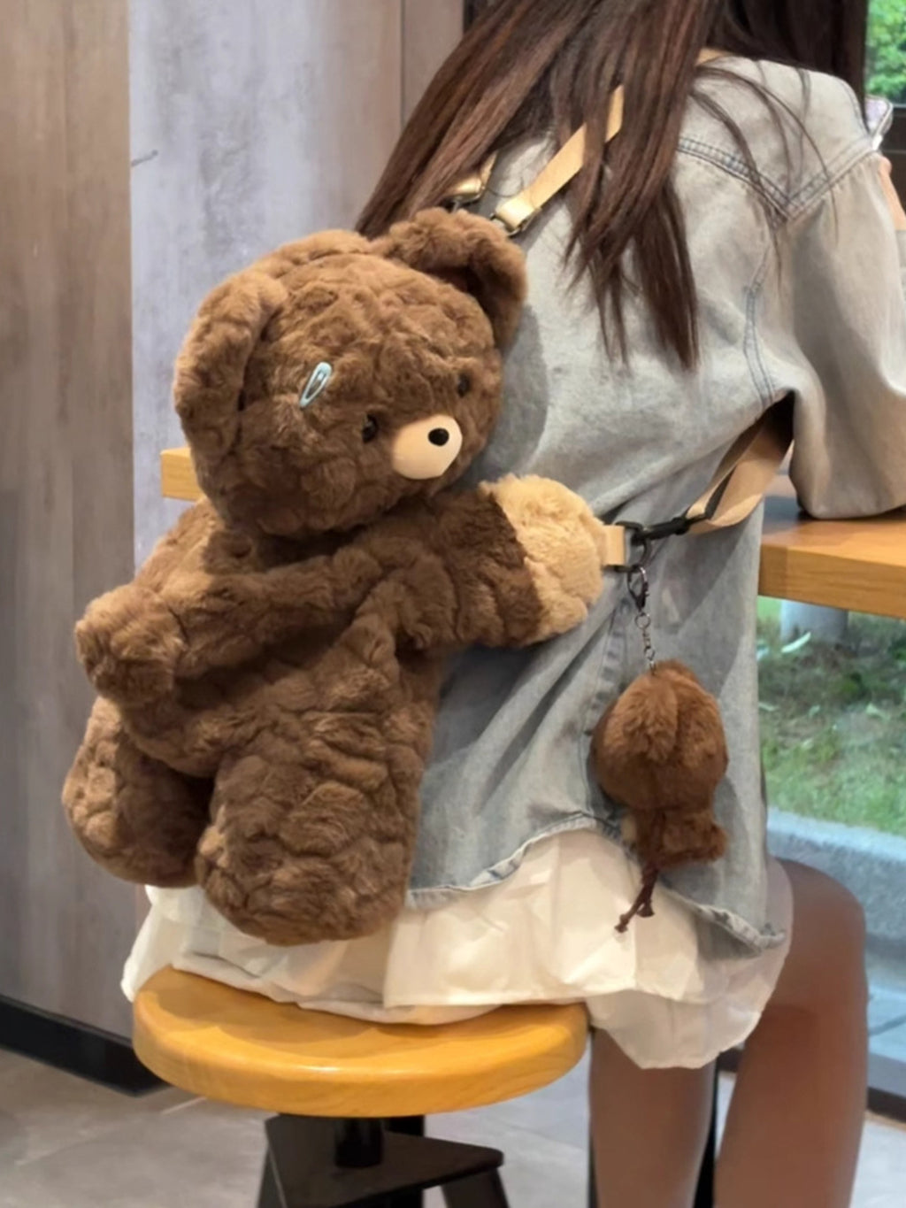 PLUSH TEDDY BEAR BACKPACK BAG Backpack
