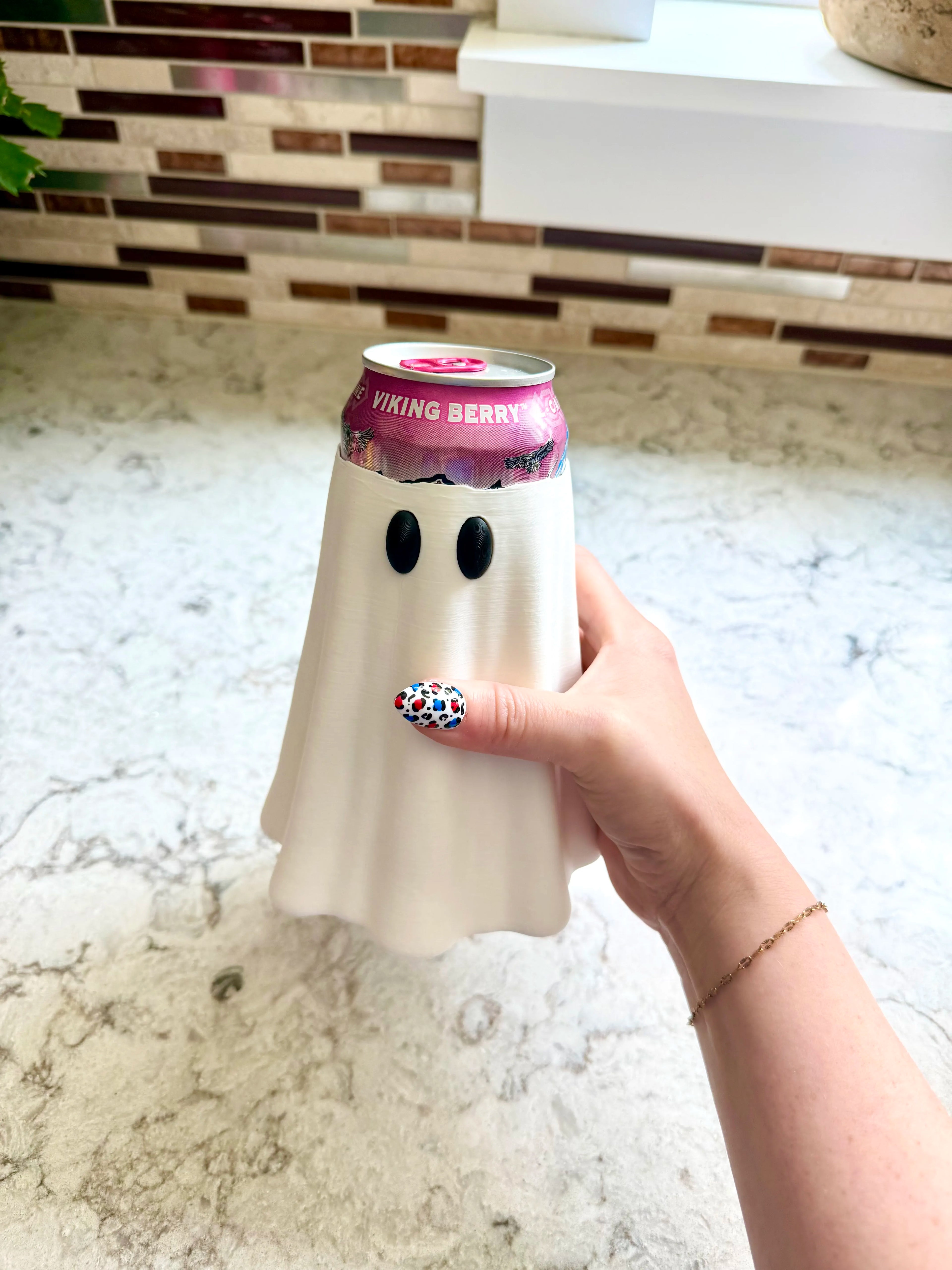 GHOST CAN HOLDERS- 4 SIZES AVAILABLE-3D PRINTED 3D Printing