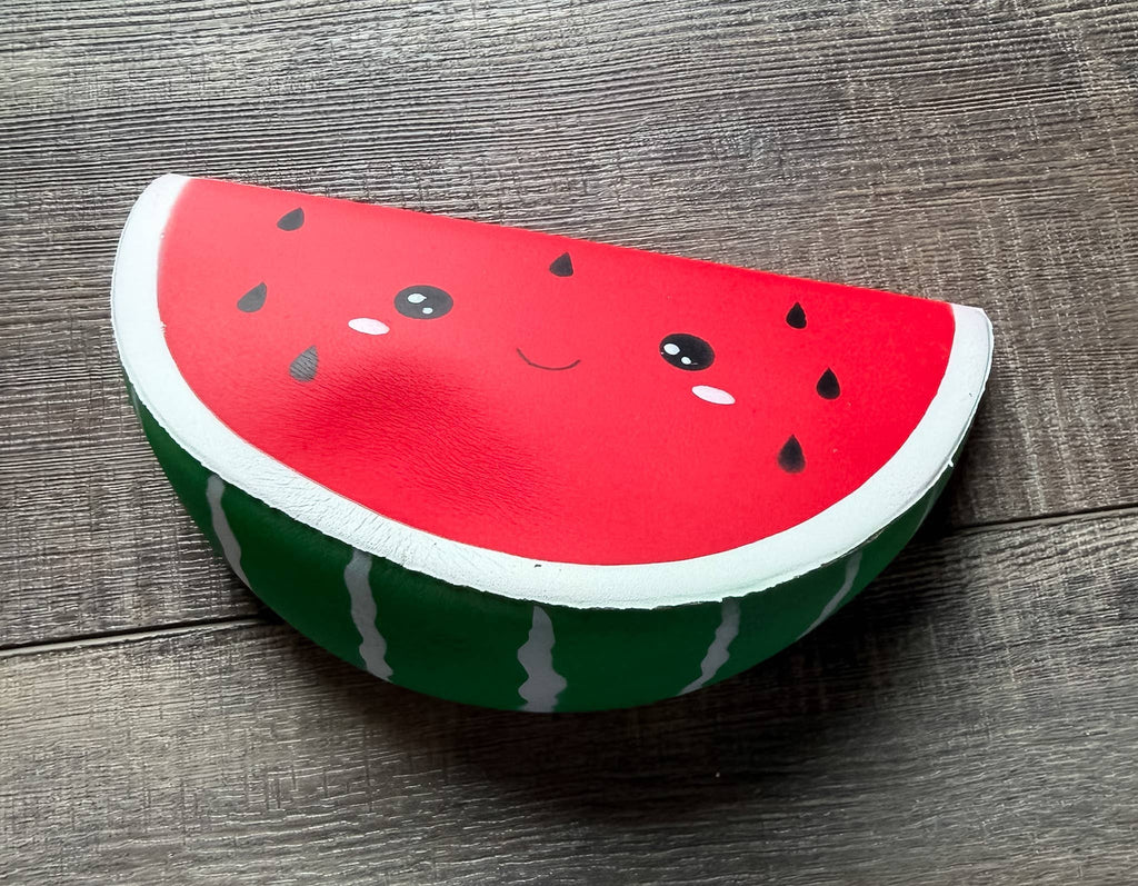 Watermelon Squishy Squish Slow Rising Foam Toy