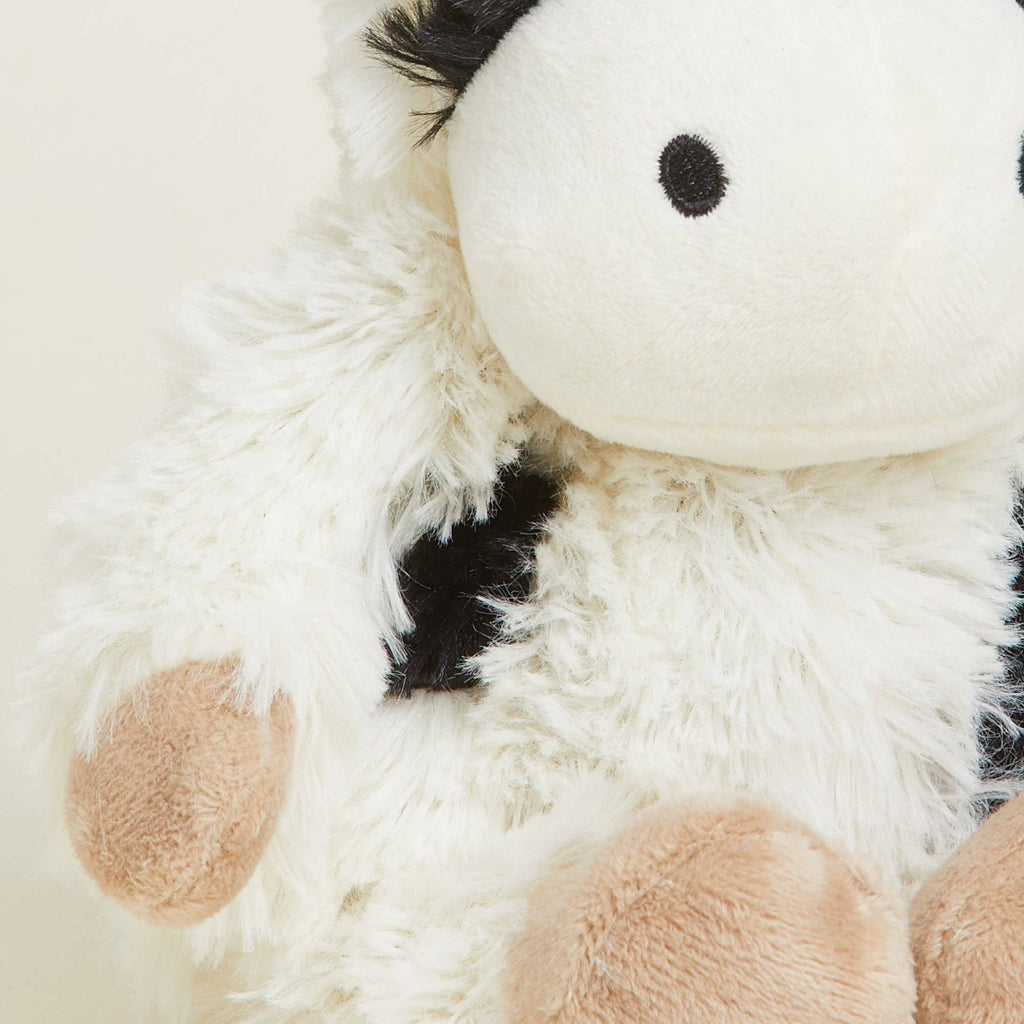BLACK AND WHITE COW WARMIES JUNIOR 9" Warmies