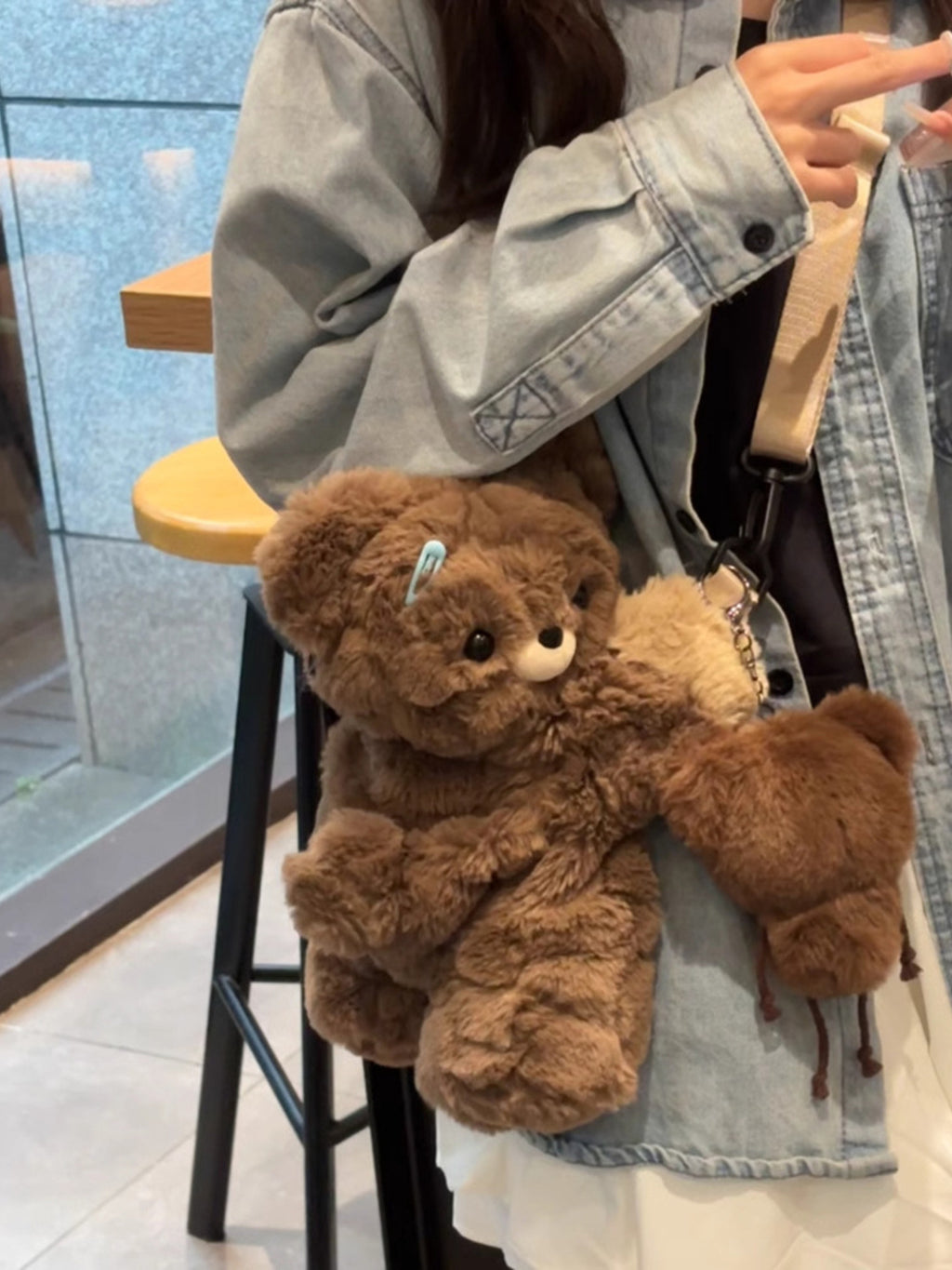 PLUSH TEDDY BEAR BACKPACK BAG Backpack