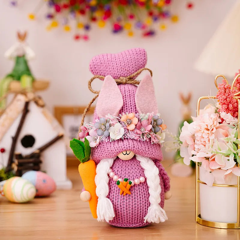 EASTER KNIT GNOMES HOME DECOR Gnomes