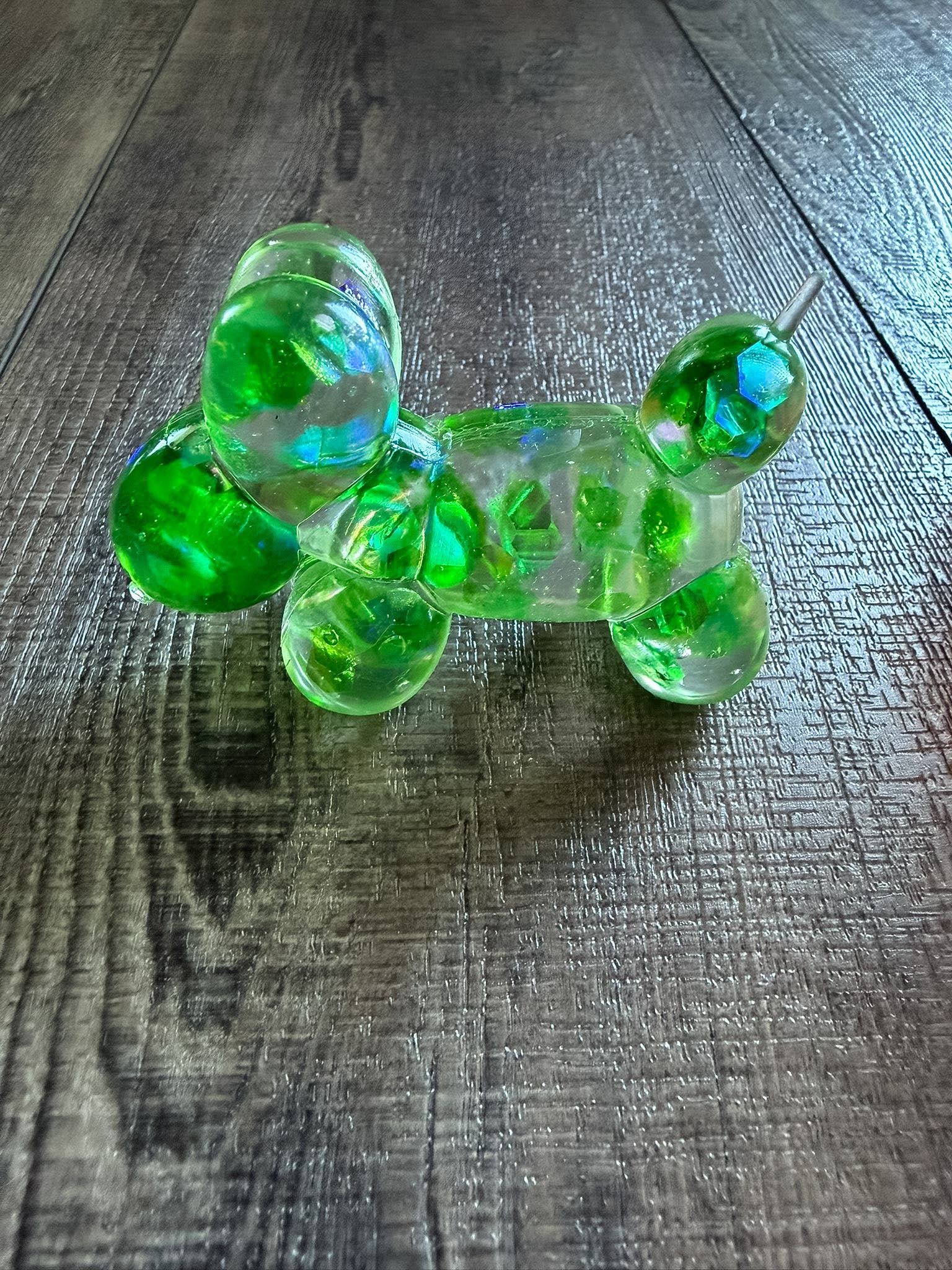 Squishy Squish Maltose Glitter Balloon Dog Stress Toy