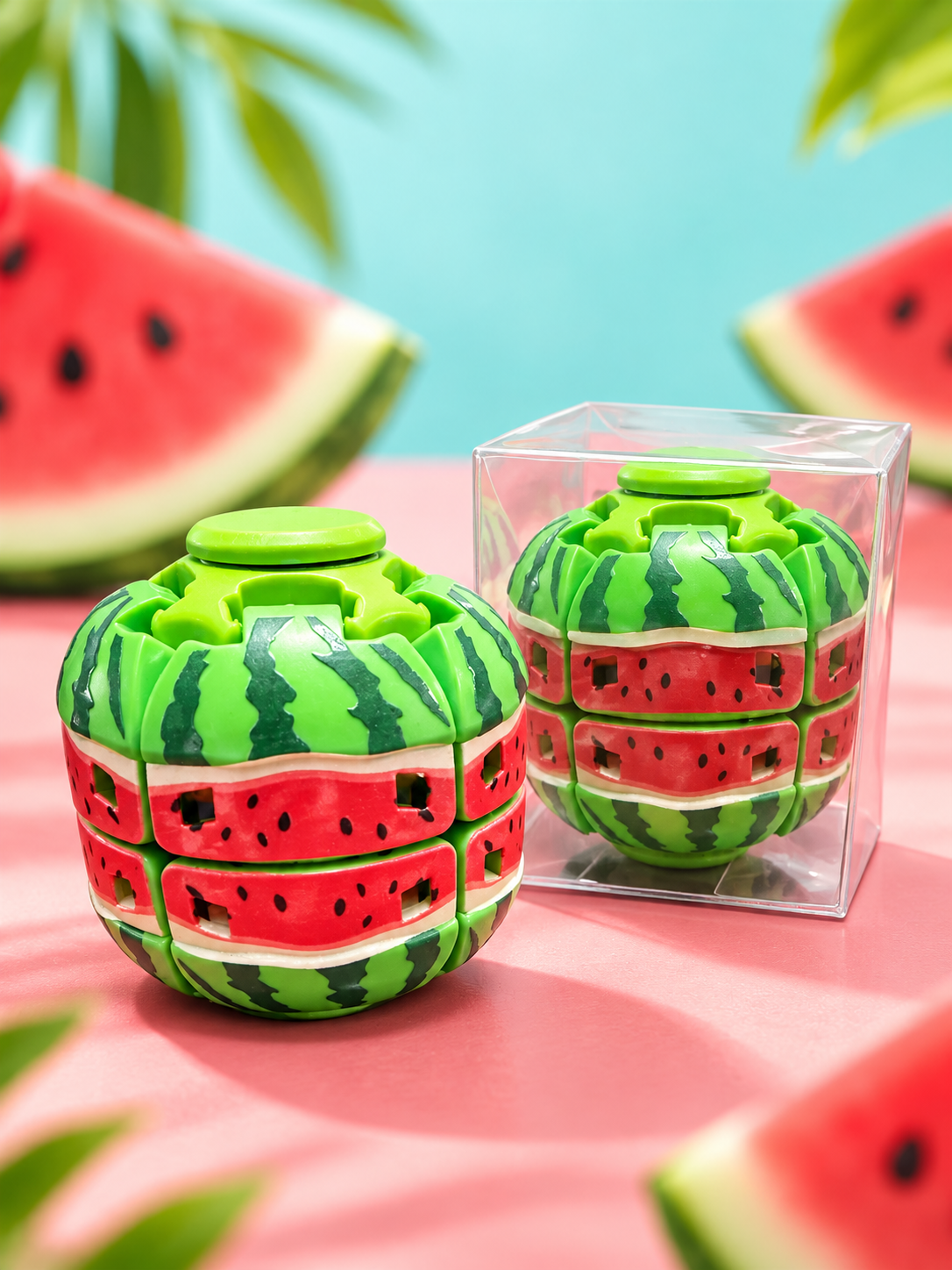 WATERMELON FIDGET SPINNER | FIDGET SENSORY TOY WITH A WATERMELON THEME
