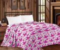 PINK COW PRINT KING BLANKET 85X90" Blanket
