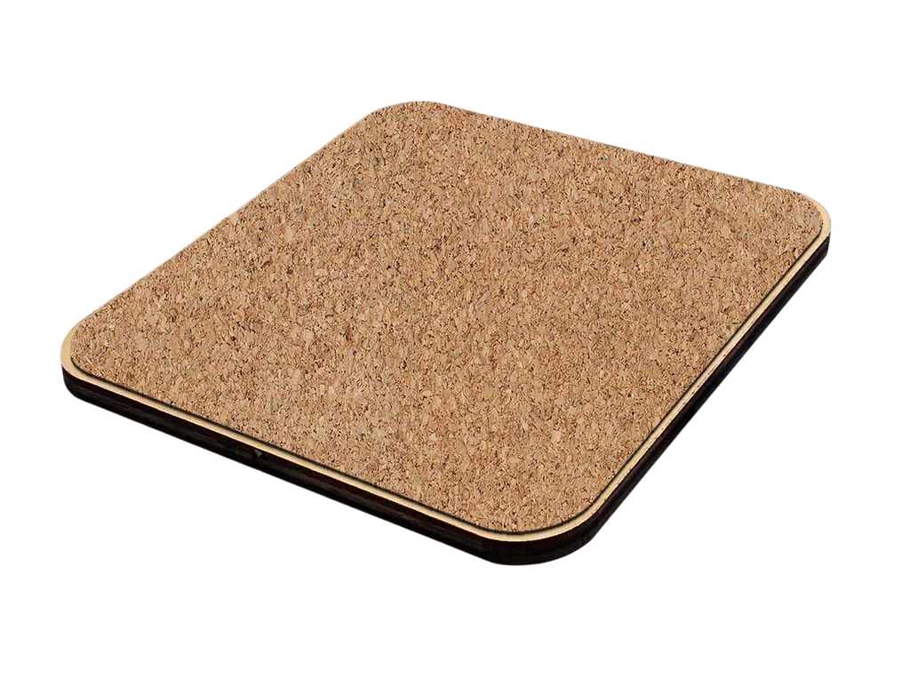 Wild Horses Wooden Cork Coasters Gift Set of 4 by J. Bergsma - Wildlife Décor - 8199474C-S4 Coasters
