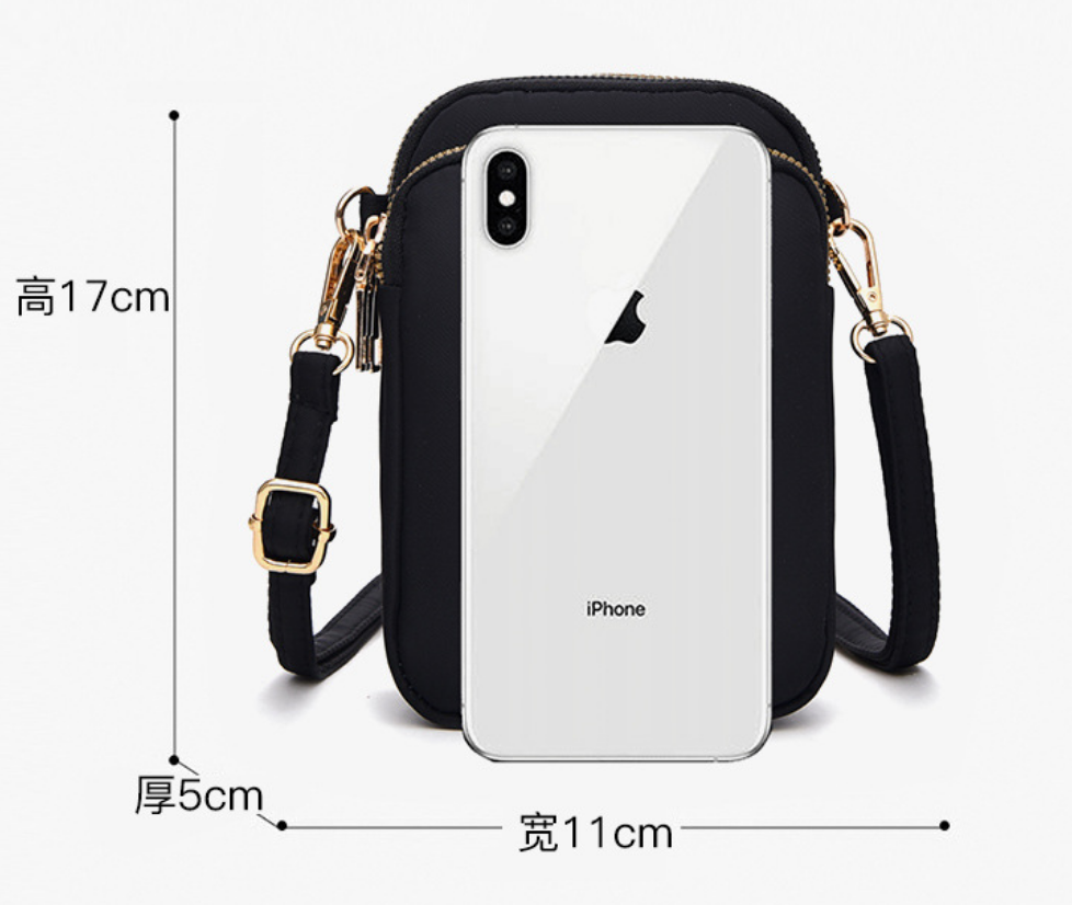 3 SECTION CROSS BODY CROSSBODY BAGS