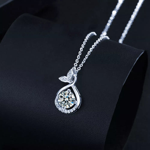 1 CARAT MOISSANITE PENDANT NECKLACE Necklace