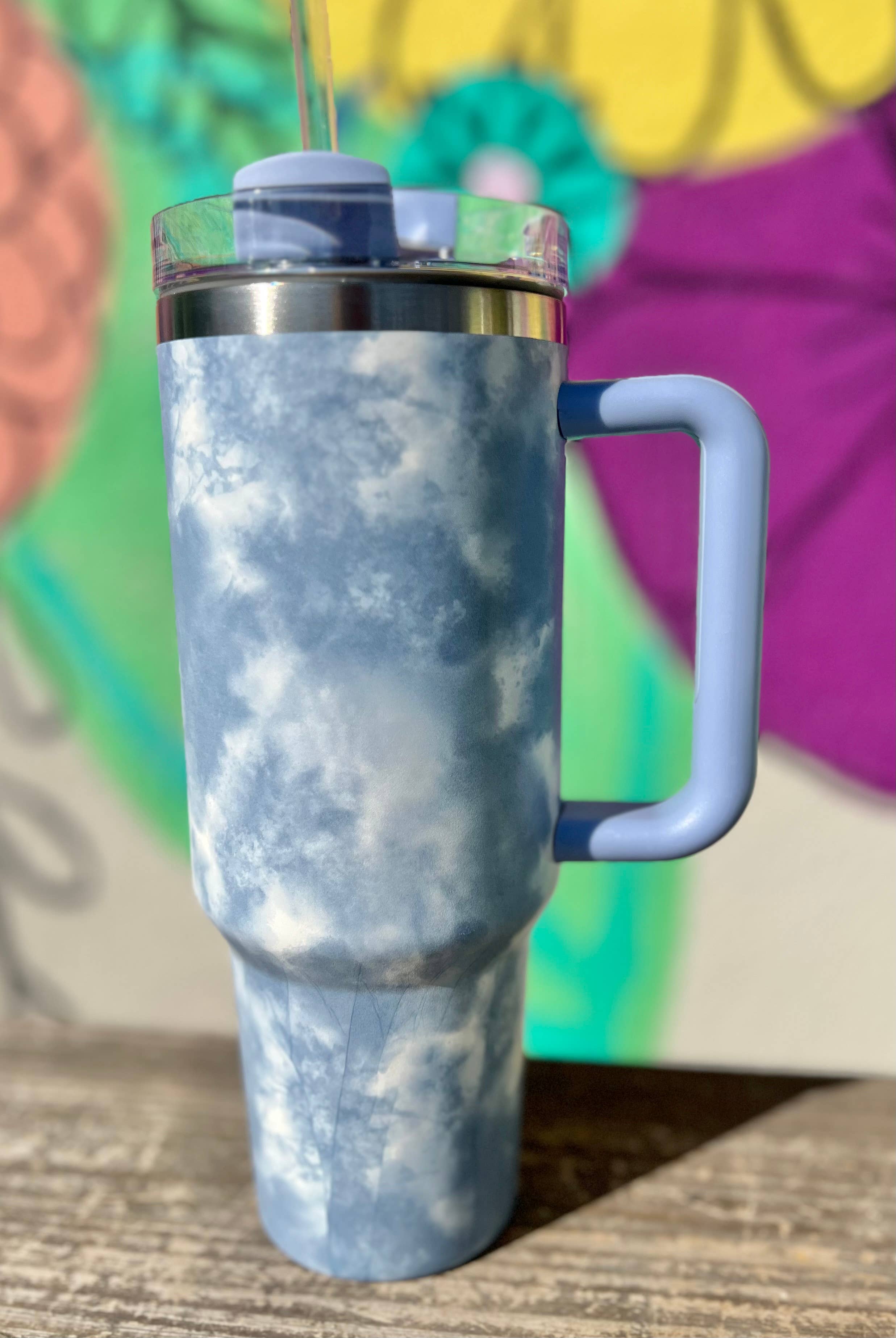 TIE DYE CLOUD 40OZ TUMBLER