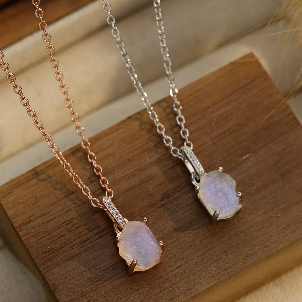 Moonstone 925 Sterling Silver Necklace