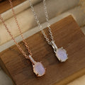 Moonstone 925 Sterling Silver Necklace