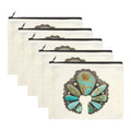 TURQUOISE NAJA ACCESSORY BAG - MADE IN THE USA!