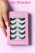 SO PINK BEAUTY Mink Eyelashes Variety Pack 5 Pairs Jewelry