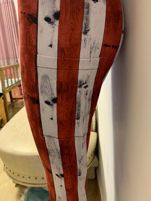 STARS AND STRIPES LEGGINGS WITH POCKETS