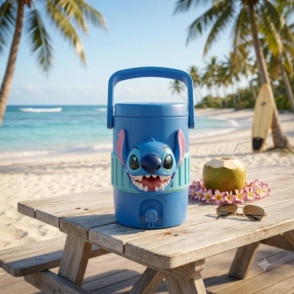 BLUE ALIEN - CUSTOM 3D PRINTED 12 OZ CAN HOLDER