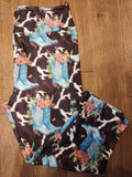 Cowgirl Boots capris with pockets