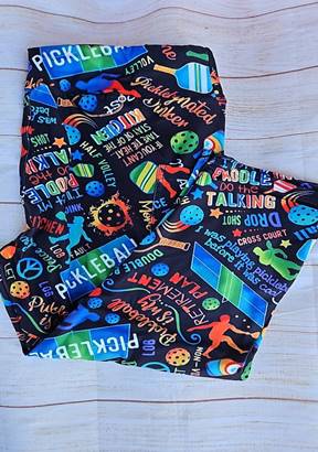 Pickleball capris with pockets