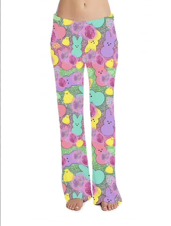 PEEPS LEGGINGS, CAPRIS, LOUNGE PANTS, JOGGERS
